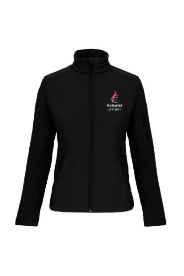 KARIBAN® Softshelljacke ohne Kapuze Damen