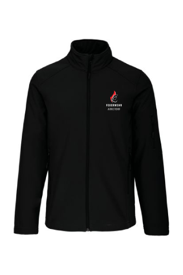 KARIBAN® Softshelljacke ohne Kapuze Herren