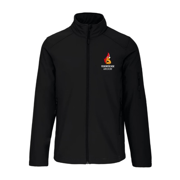 KARIBAN® Softshelljacke ohne Kapuze Kids